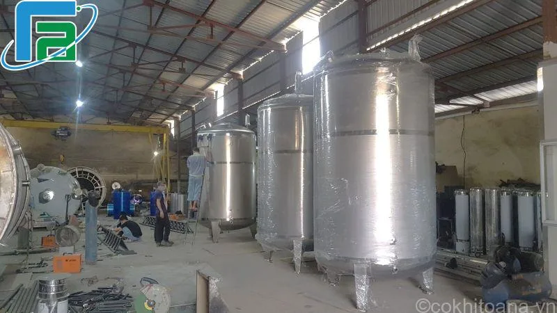 Lựa chọn đơn vị gia công bồn bể inox miền Bắc uy tín 