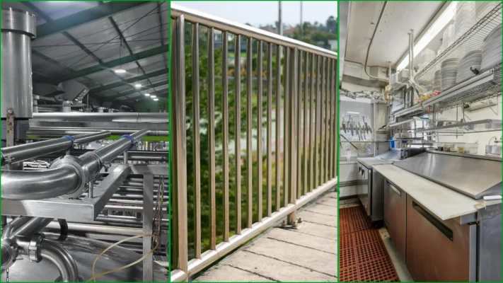 Ứng dụng nổi bật của inox hộp trong đời sống năm 2025