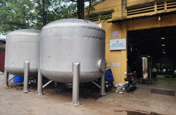 Những lưu ý quan trọng khi thi công bồn chứa inox tại Hà Nội 2025