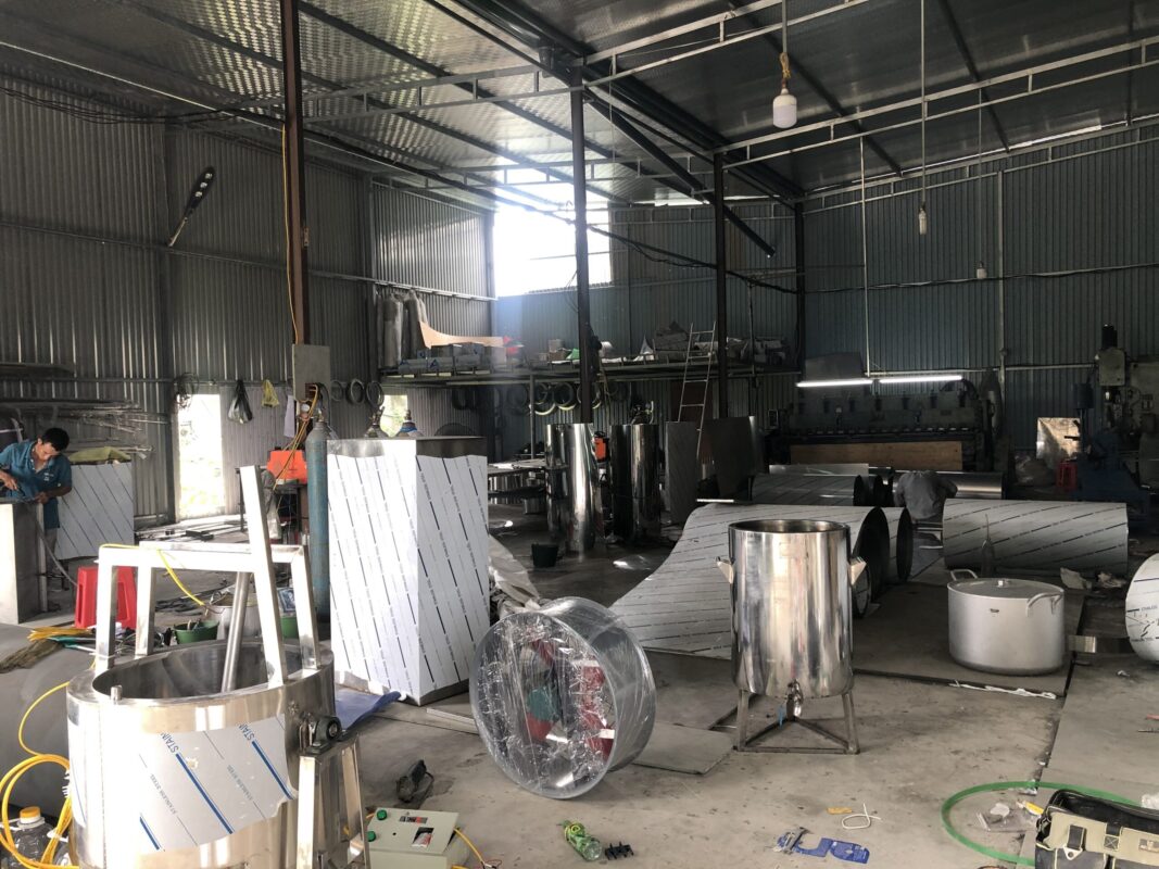 Nhu cầu gia công inox tại xưởng ngày càng tăng cao