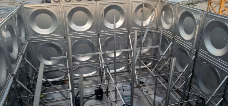 Cơ khí Toàn Á - Nhận gia công bể inox lắp ghép khắp miền Bắc 