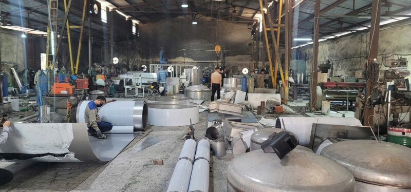 Liên hệ ngay Toán Á - Xưởng sản xuất bồn inox công nghiệp Thái Bình chuyên nghiệp