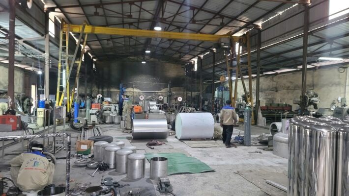 Xưởng sản xuất bồn inox công nghiệp Thái Bình – Uy tín, chất lượng hàng đầu