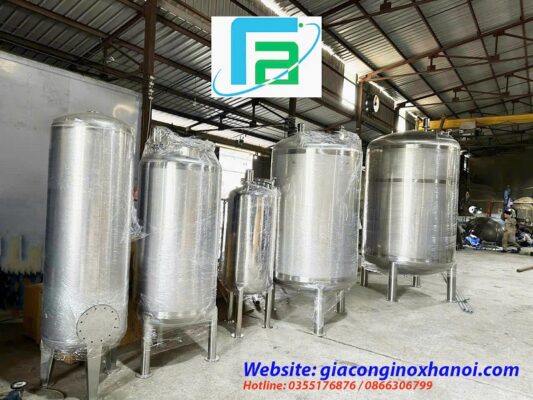 Cơ khí Toàn Á – Chuyên gia công bồn bể inox công nghiệp tại Nghệ An