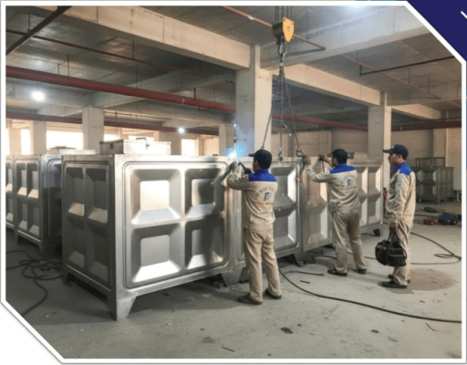 BỒN INOX LẮP GHÉP NGẦM 0.5 - 20M³