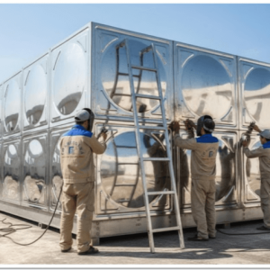 BỒN INOX LẮP GHÉP NỔI 5 - 500M³