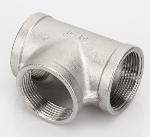 Tê ren trong công nghiệp SCH10 Inox304 Tê ren trong công nghiệp SCH10 Inox304