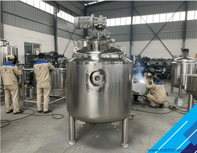 BỒN KHUẤY GIA NHIỆT 50 - 5000L