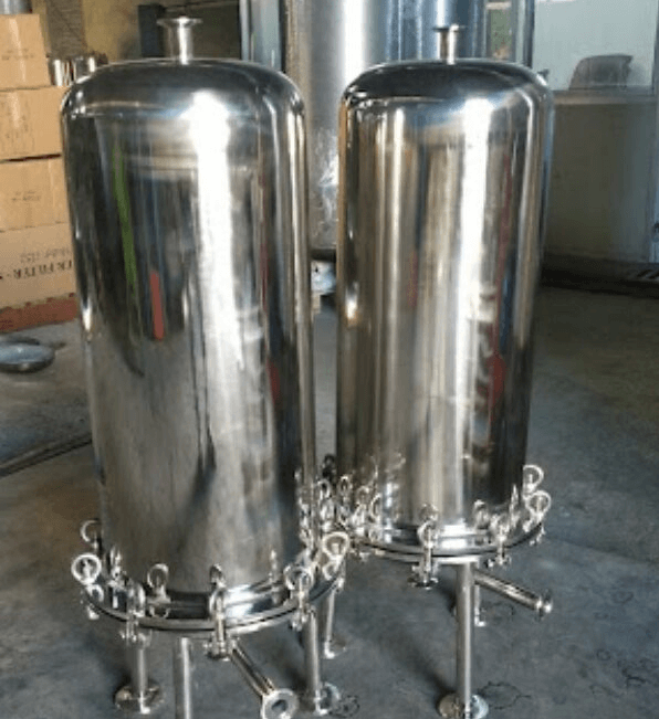 Phin lọc nước inox chứa 5 lõi 20 inch