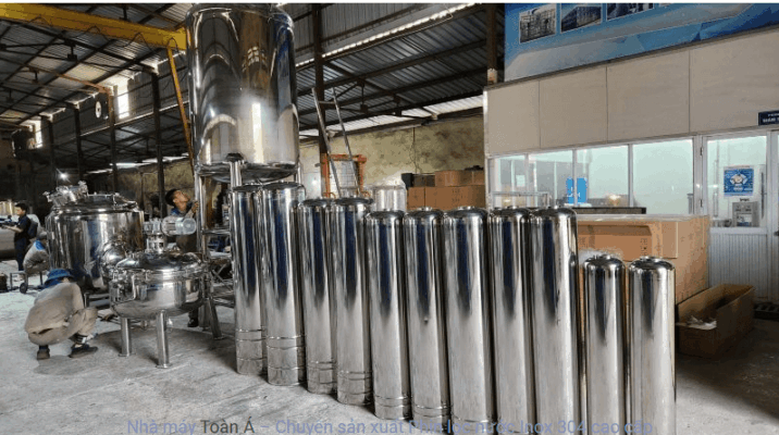 PHIN LỌC NƯỚC INOX 304