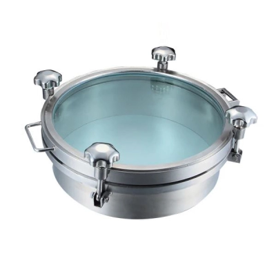 Cấu tạo chi tiết của cửa tròn áp lực vi sinh inox 304