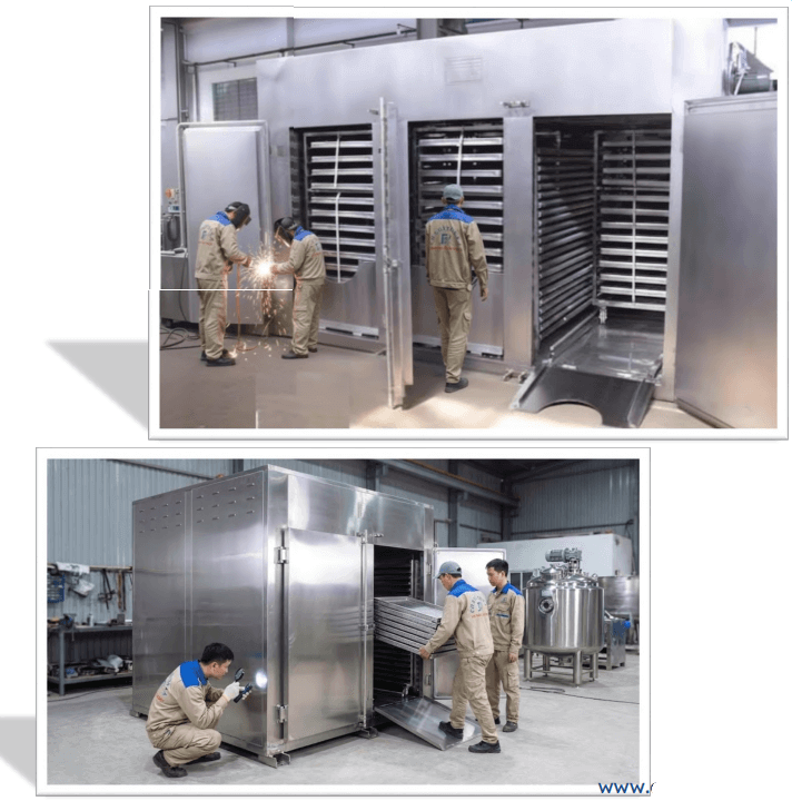 HỆ THỐNG SẤY KHÔ NHIỆT NÓNG