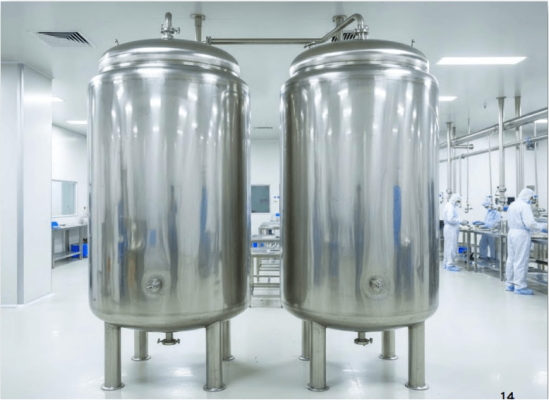 BỒN INOX CHỨA DƯỢC PHẨM 50 - 5000L