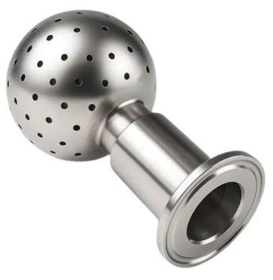 Quả cầu CIP mặt clamp vi sinh inox304