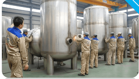 Bồn lọc áp lực