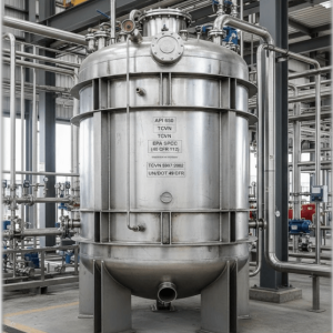 Bồn chứa ngành hóa chất 0.5 - 100m3