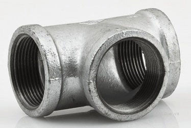 TÊ REN TRONG THÉP MẠ KẼM