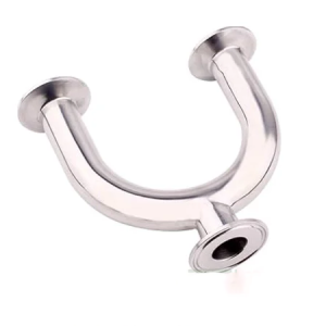 CHỮ U 3 ĐẦU CLAMP VI SINH INOX316