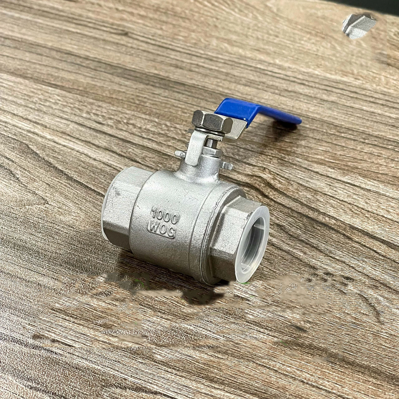 VAN BI 2 MẢNH TAY GẠT NỐI BÍCH INOX304