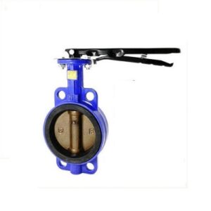 VAN BƯỚM TAY GẠT NỐI WAFER THÂN + CÁNH GANG