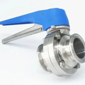 VAN BƯỚM TAY KẸP MẶT CLAMP VI SINH INOX304