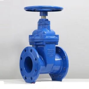 VAN CỔNG THÉP TAY QUAY NỐI BÍCH