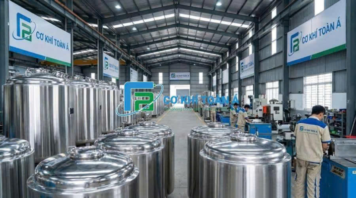 Gia công bể chứa hóa chất inox