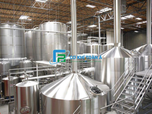 Gia công bồn chứa hóa chất inox