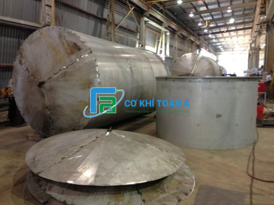 Gia công bể chứa inox công nghiệp
